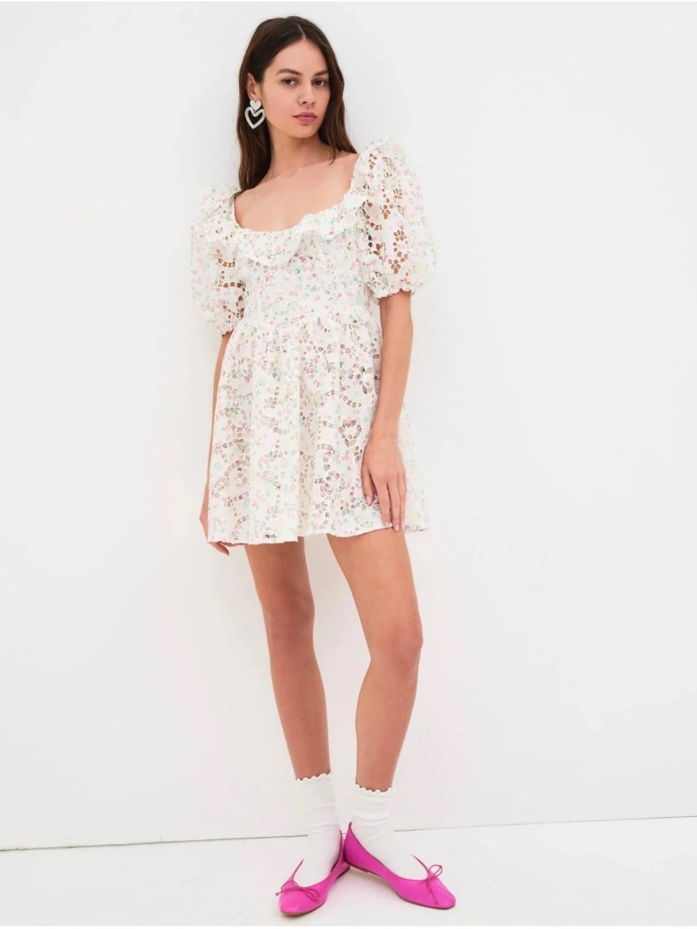 For Love & Lemons Magnolia Mini Dress